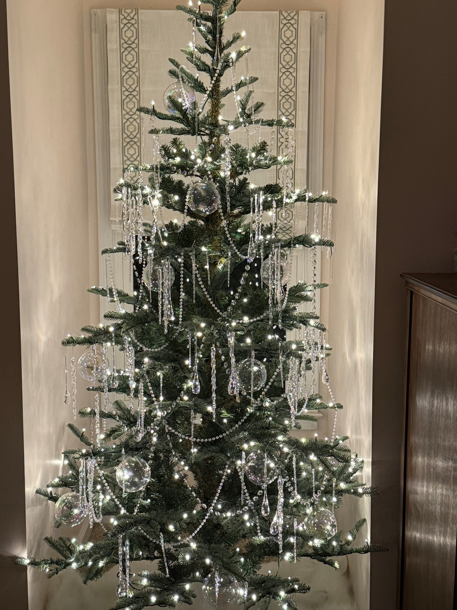 Another @kingofchristmas tree making our season bright.  #ad

Details:  7ft King Noble Fir. 

#kingofchristmas

#LTKSeasonal #LTKHoliday #LTKHome