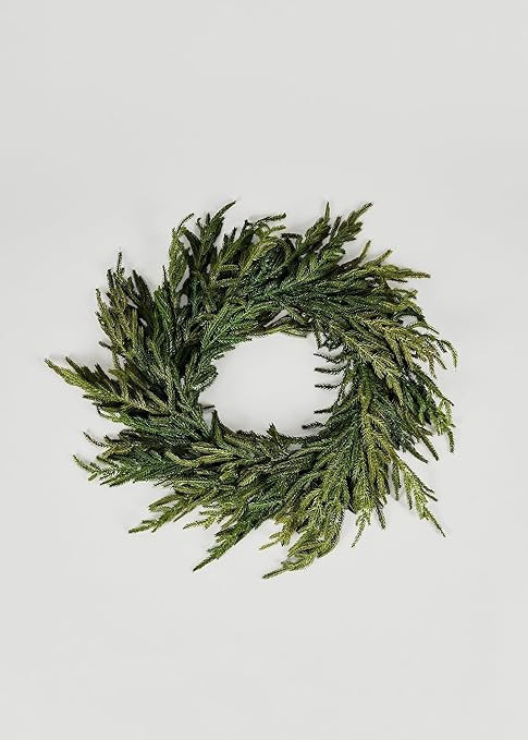 Afloral Real Touch Norfolk Pine Wreath - 24" | Amazon (US)