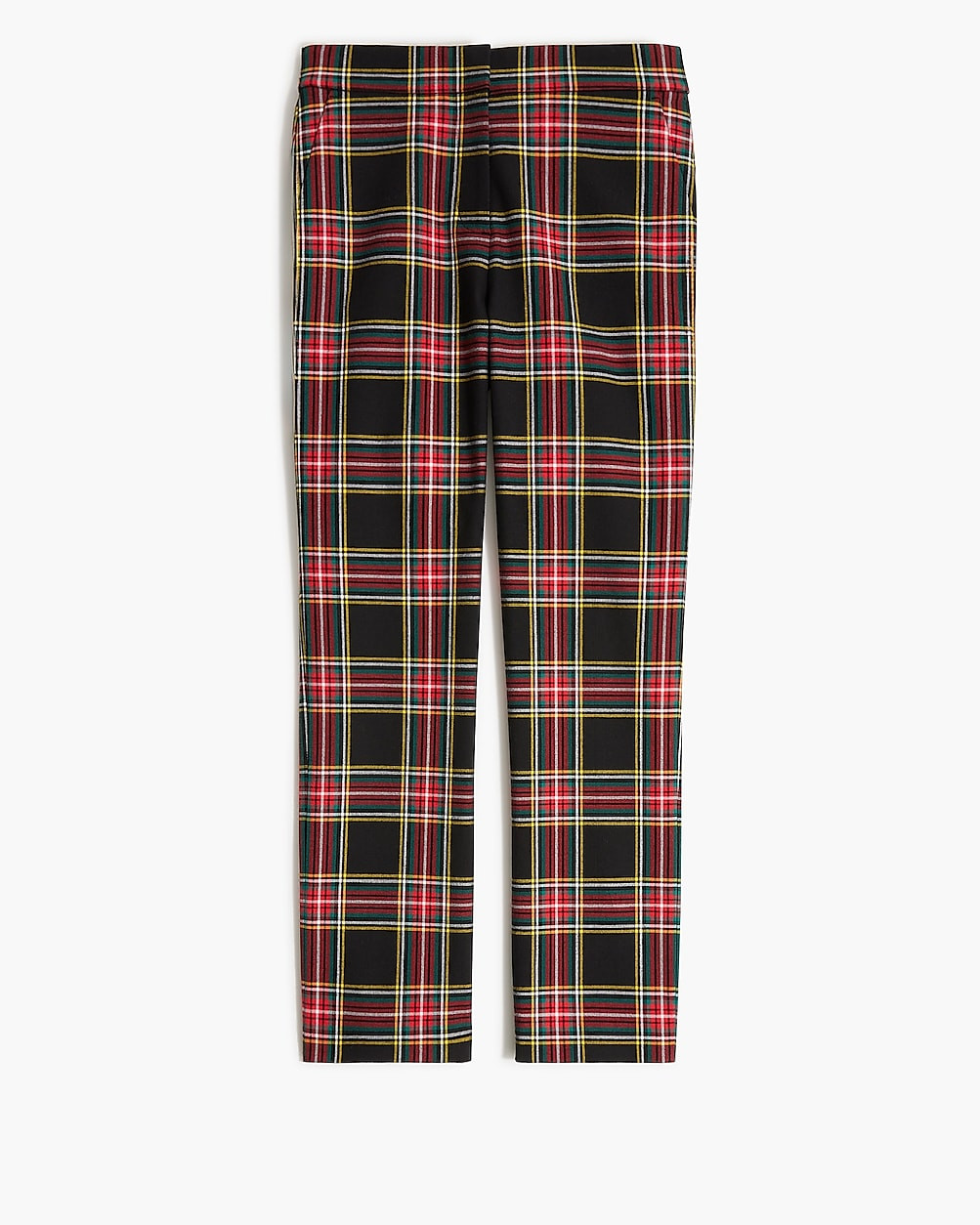 Tartan crop straight pant | J.Crew Factory
