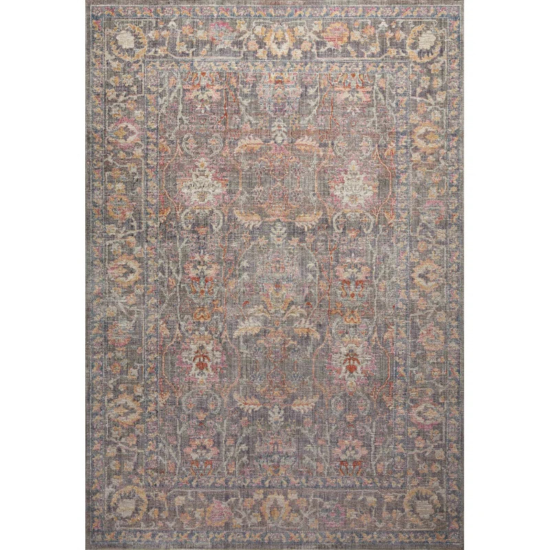 Rosemarie Oriental Stone Area Rug | Wayfair North America