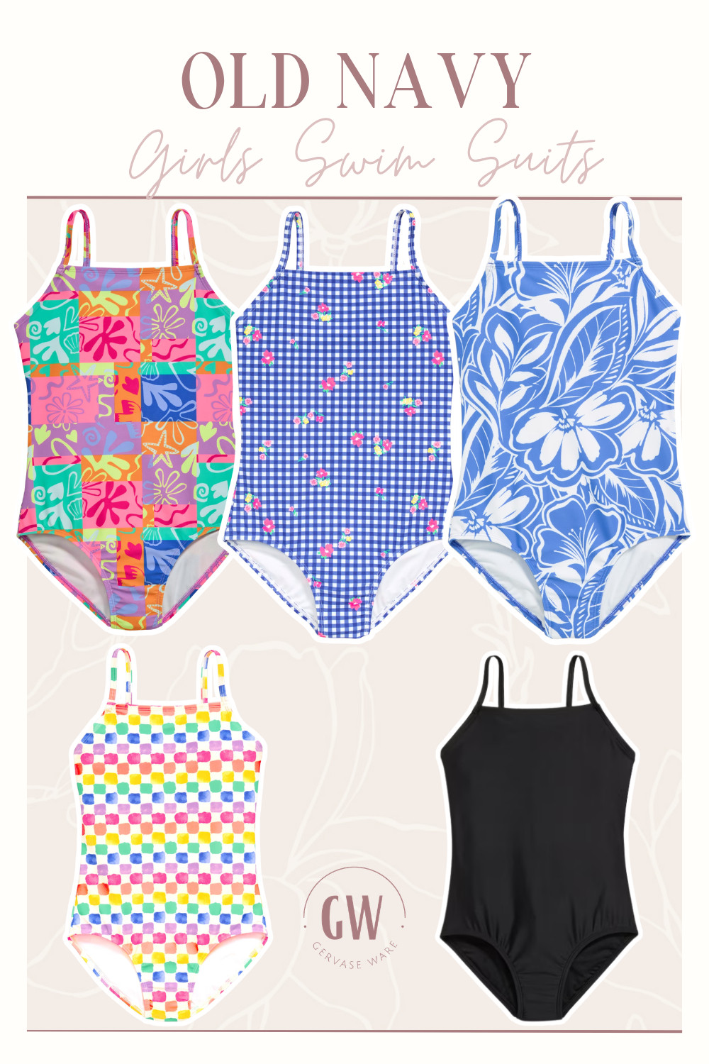 Old Navy girls' swimsuits 🩱✨ These are so cute, you’re going to want more than one! 

 #LTKootd #LTKBaby #LTKKids