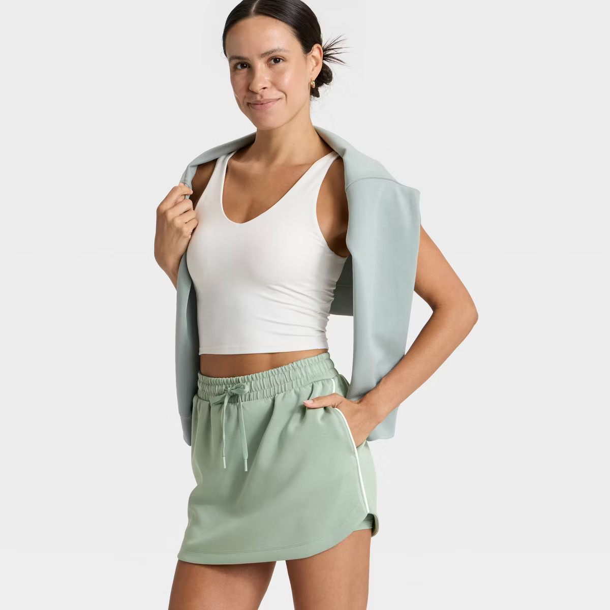 Women's Airy Sleek Skort - All In Motion™ Mauve XS | Target