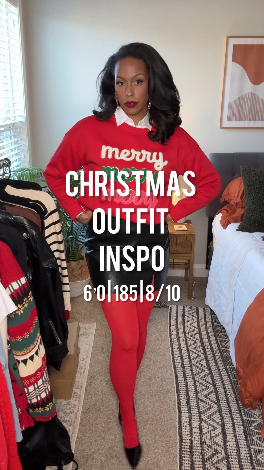 Christmas Outfit Inspo! 🎄❤️😘

The Merry sweatshirt is from Kirkland’s 

#LTKootd #LTKHoliday #LTKTall