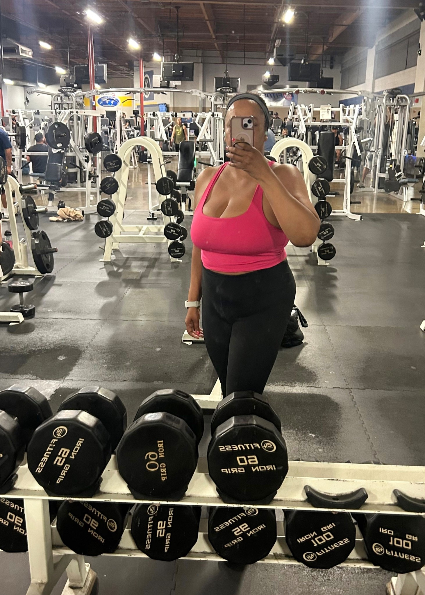 Gym Outfit Check ☑️ Size xl.

#LTKMidsize #LTKActive #LTKOver40