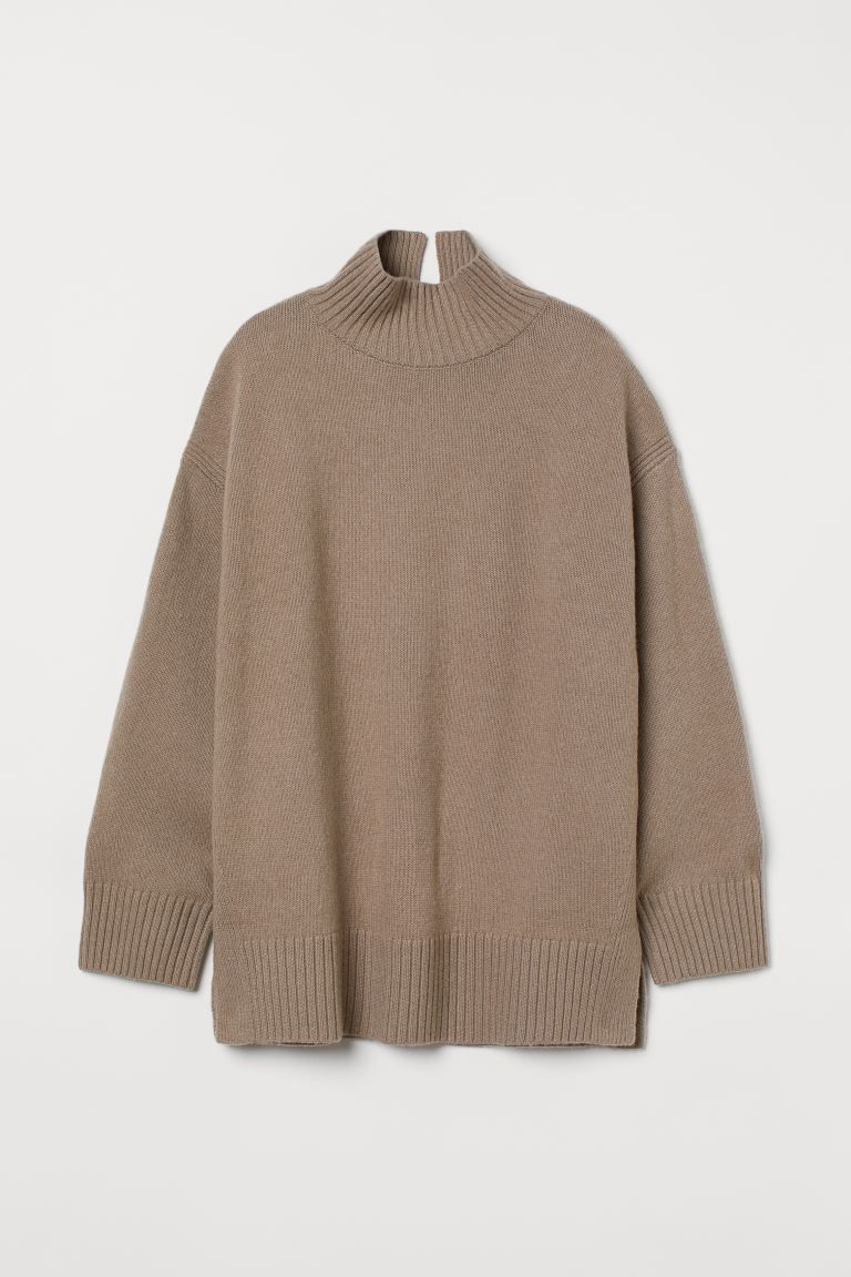 Oversized Turtleneck Sweater
							
							$34.99 | H&M (US)