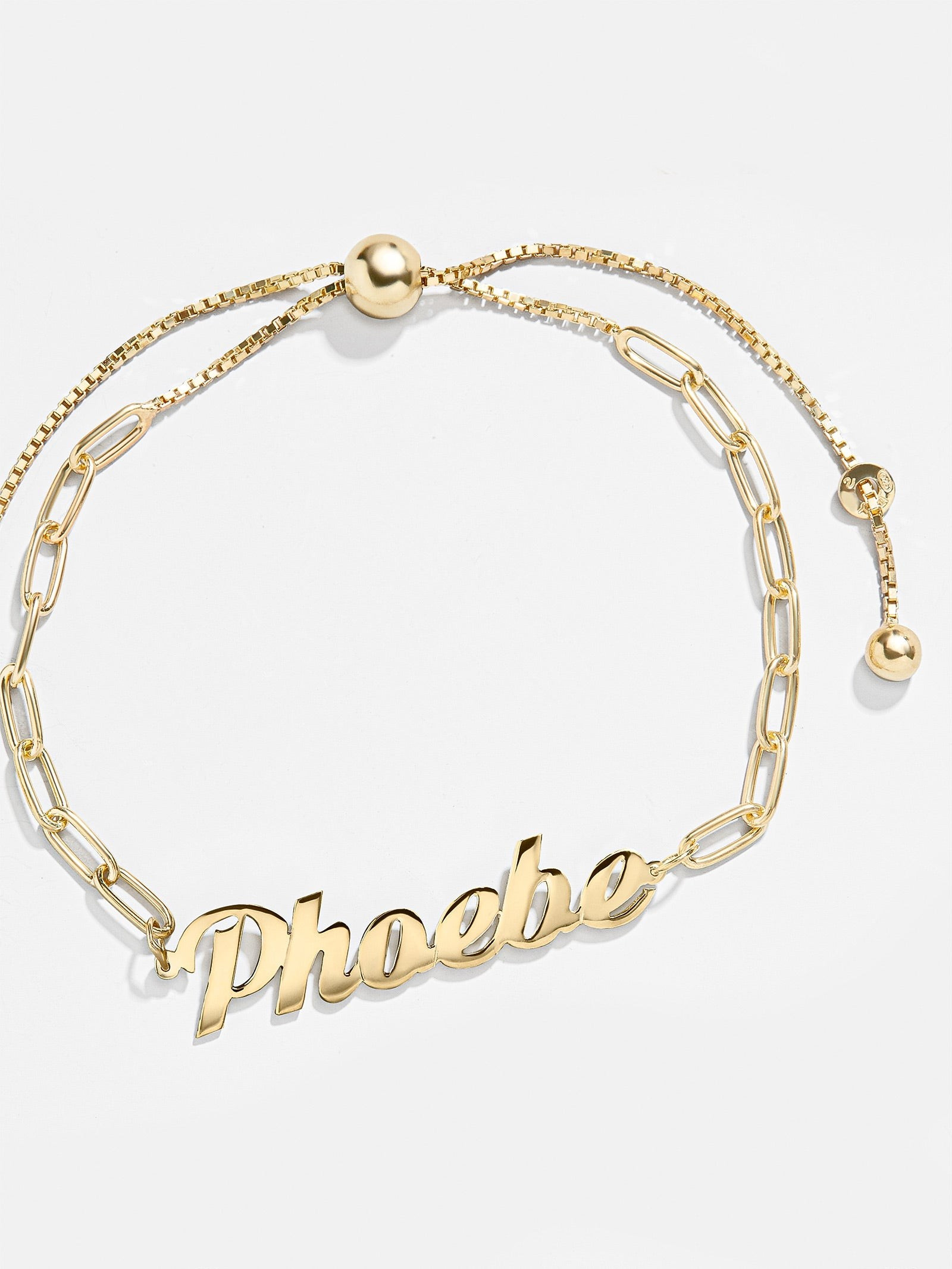 Hera Link Nameplate Bracelet | BaubleBar (US)