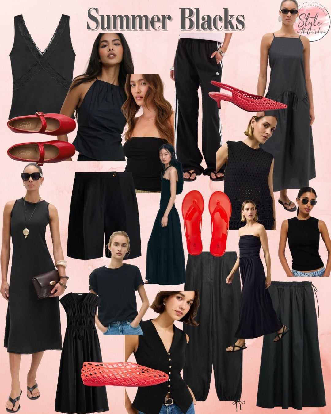 Black isn’t just for Autumn/Winter but also is a great colour to where in Summer! Just add some oops of colour and remember to accessorise! 

Black in summer, holiday style, summer style

#LTKsummer #LTKstyletip #LTKmidsize