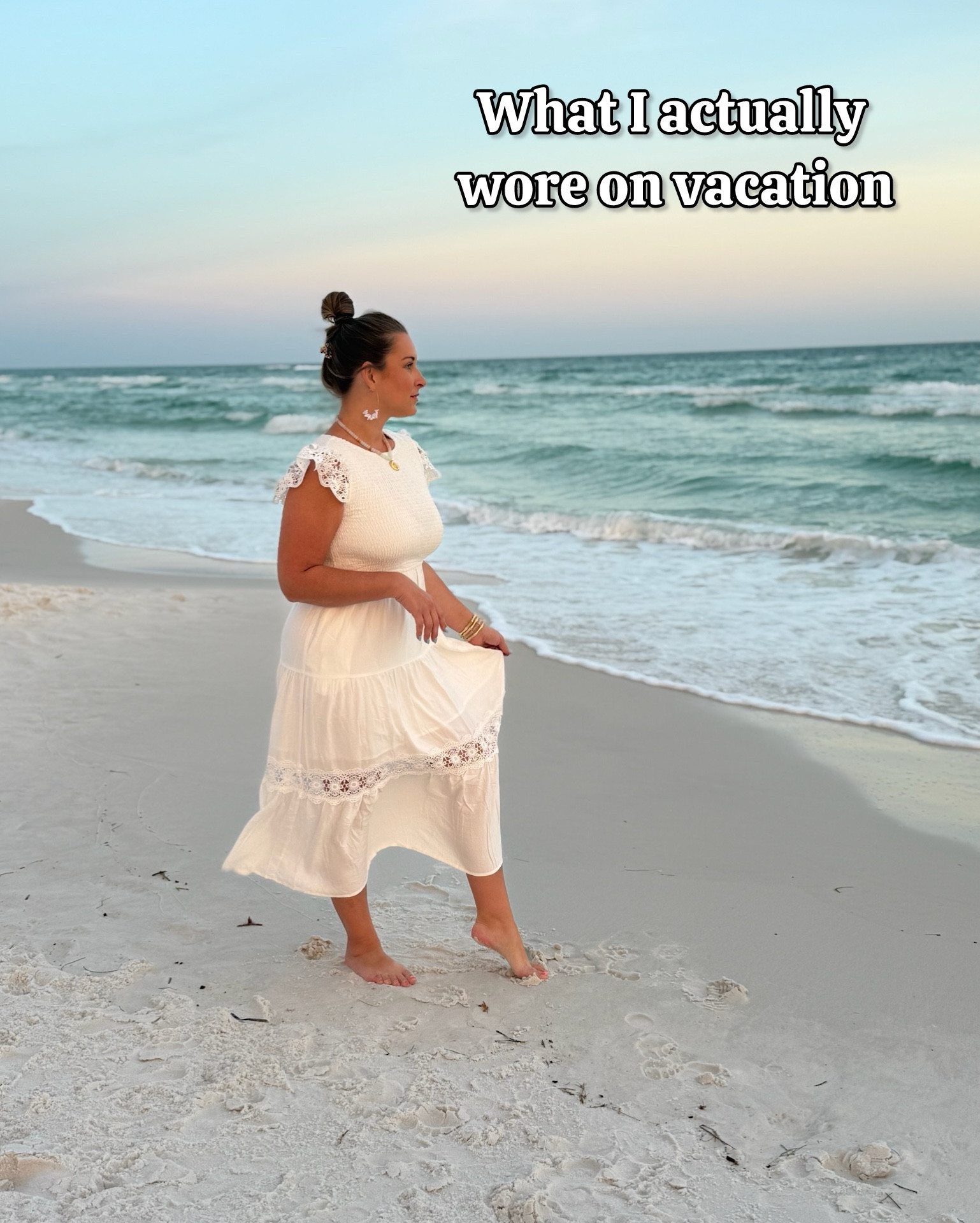 What I wore on vacation to the beach 🌴☀️ Overpacked and ready 

Medium in most- lmk if you have any questions 

#LTKTravel #LTKStyleTip #LTKMidsize