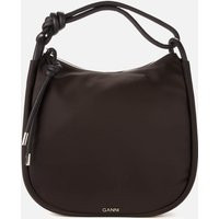 Ganni Women's Medium Knot Bag - Black | Coggles (Global)