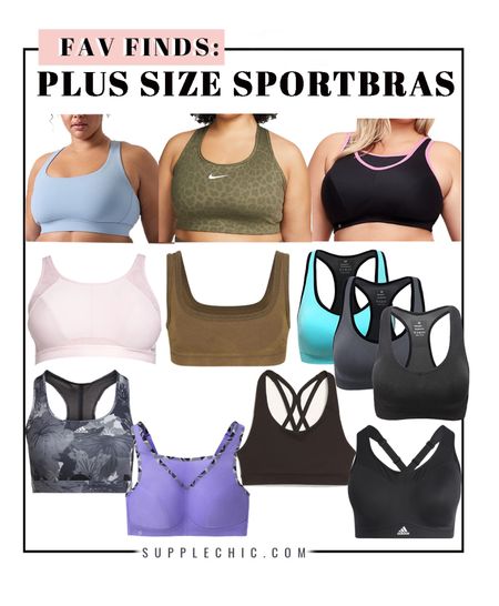 Sports bras for large bust #plussize 

#LTKcurves #LTKFind #LTKfit
