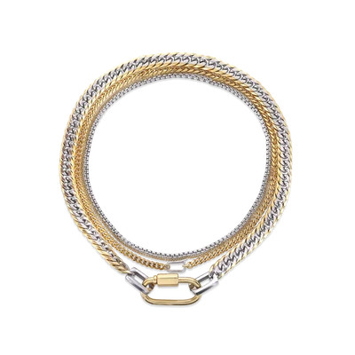 THE CARABINER LAYERED NECKLACE SET | Artizan LLC