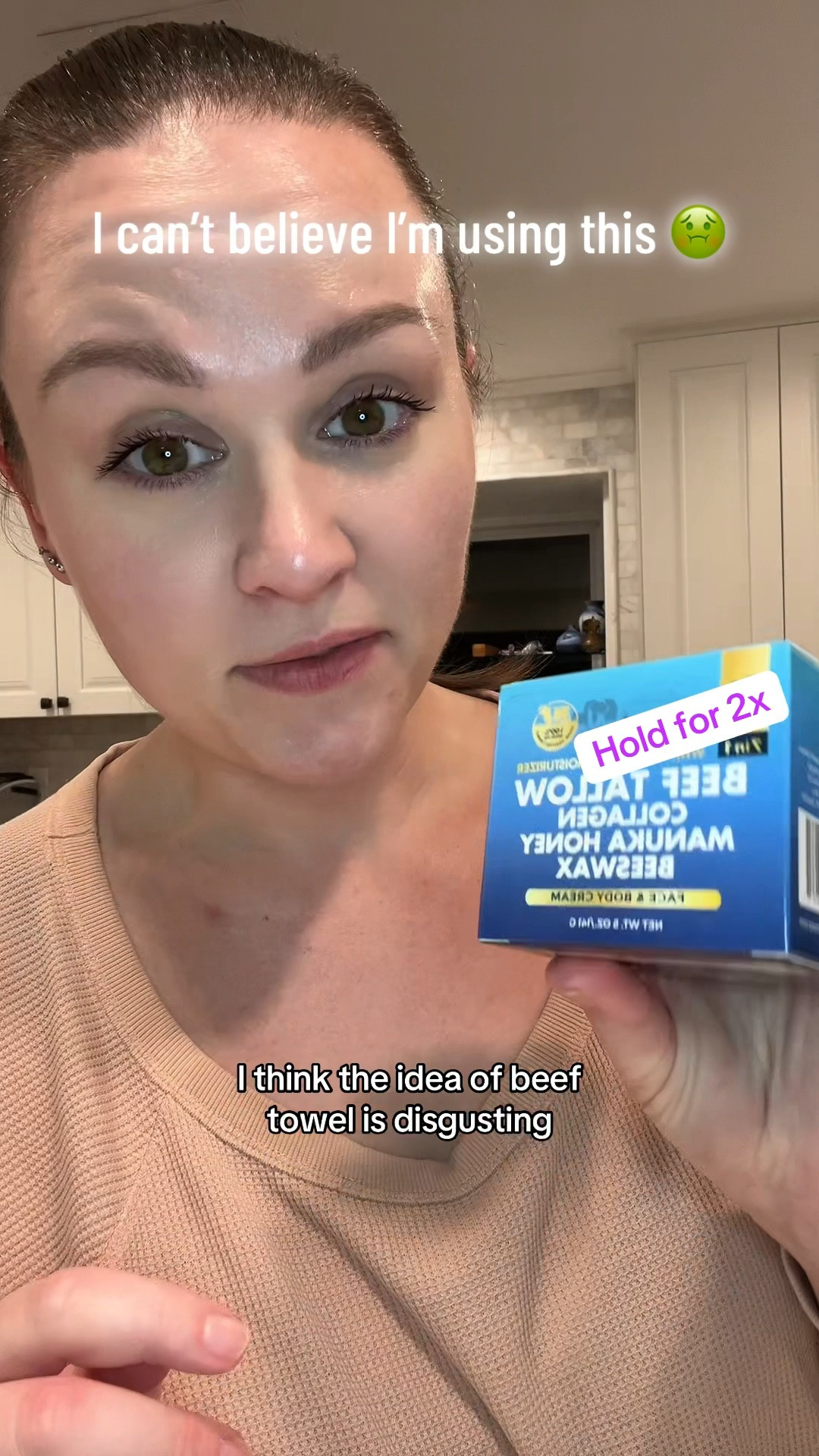 The idea of using beef tallow on my skin was sooo gross! It smells and looks nothing like I thought it would. 

This is the first time I used it, and so far I’m pleasantly surprised. It may be a bit thick for my liking as a facial moisturizer, but so far so good as a hand moisturizer. 

#beeftallow #beeftallowskincare #hands #skin #skincare #moisturizer #arcticbeauty #naturalproducts #handcream 

#LTKBeauty