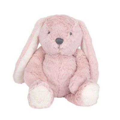 Lambs & Ivy Botanical Baby Plush Pink Bunny Stuffed Animal Toy - Hip Hop | Target