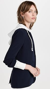 Cinq à Sept Women's Hooded Khloe Blazer | Amazon (US)