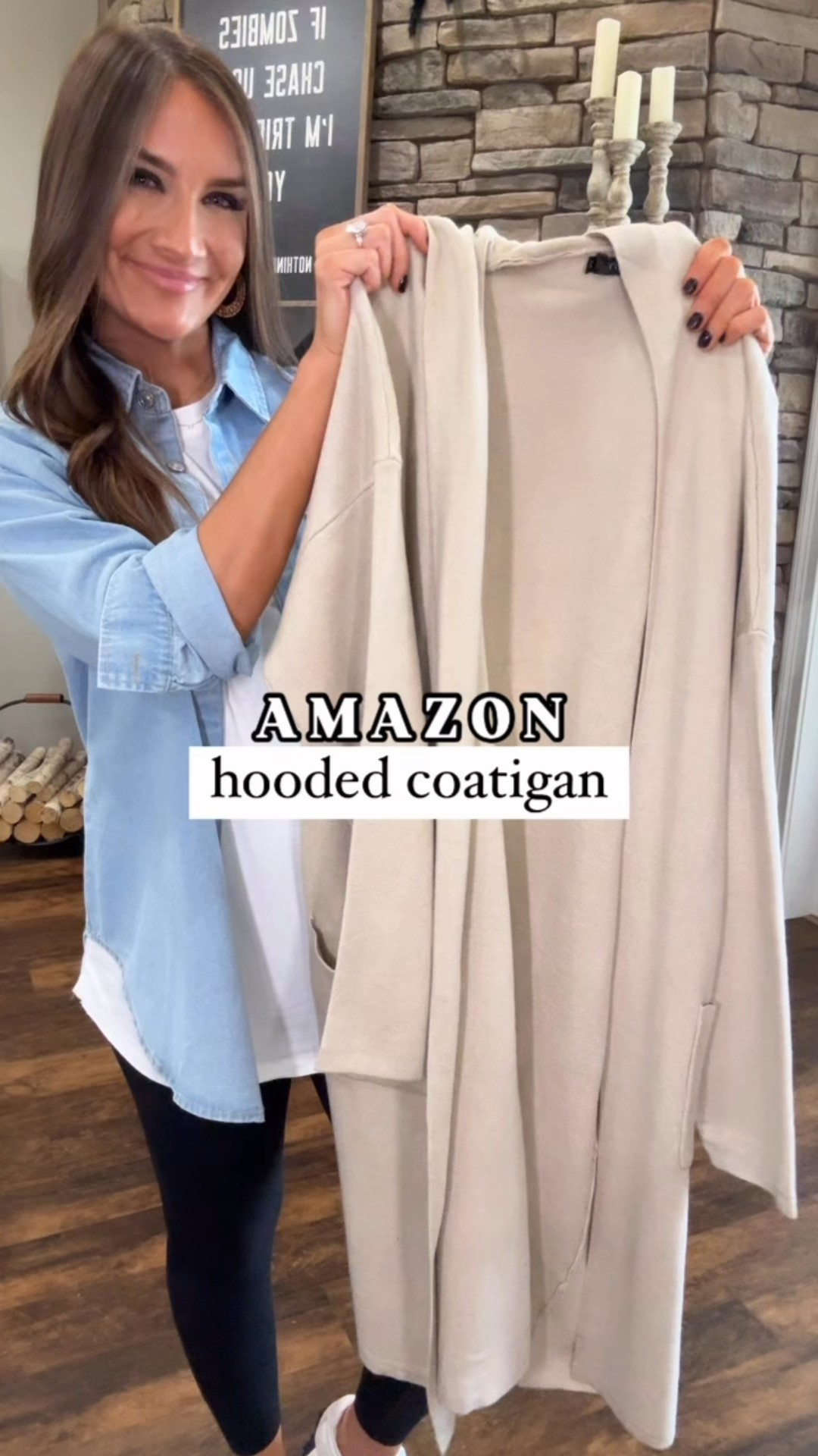Pulling together some more of my Amazon cold weather favorites: ribbed built in bra tank top, no front seam leggings and this hooded coatigan that instantly elevates any look. 

#howtostyle #effortlesscasual #everydaycasual #comfycasual #everydayoutfit #affordablestyle #falloutfitideas #falloutfitinspo #effortlesscasual #leggingsaddict #leggingslove #leggingsoftheday #leggingsoutfit #athleisurestyle #athleisurewear #athleisurelook #leggingseason #builtinbra #layeringclothing #layeredlook #coatigan #hoodiesweater #founditonamazon #amazonoutfit #amazonfavorites #coldweatheressentials #coldweatherstyle #coldweatherchic 


#LTKSaleAlert #LTKgrwm #LTKmomlife