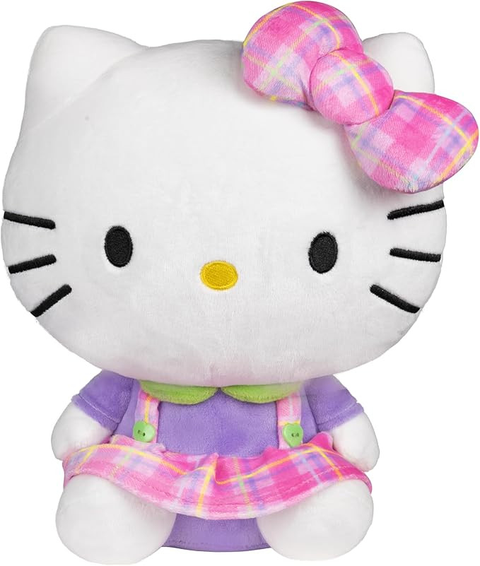 Hello Kitty and Friends, 12-Inch Hello Kitty Neon Plush - Officially Licensed Sanrio Product from... | Amazon (US)