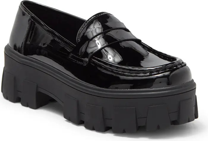 Donna Vegan Leather Platform Loafer | Nordstrom Rack