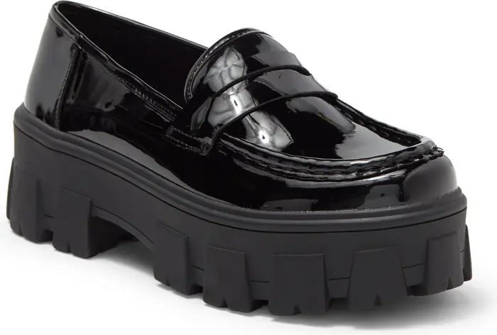 Donna Vegan Leather Platform Loafer | Nordstrom Rack