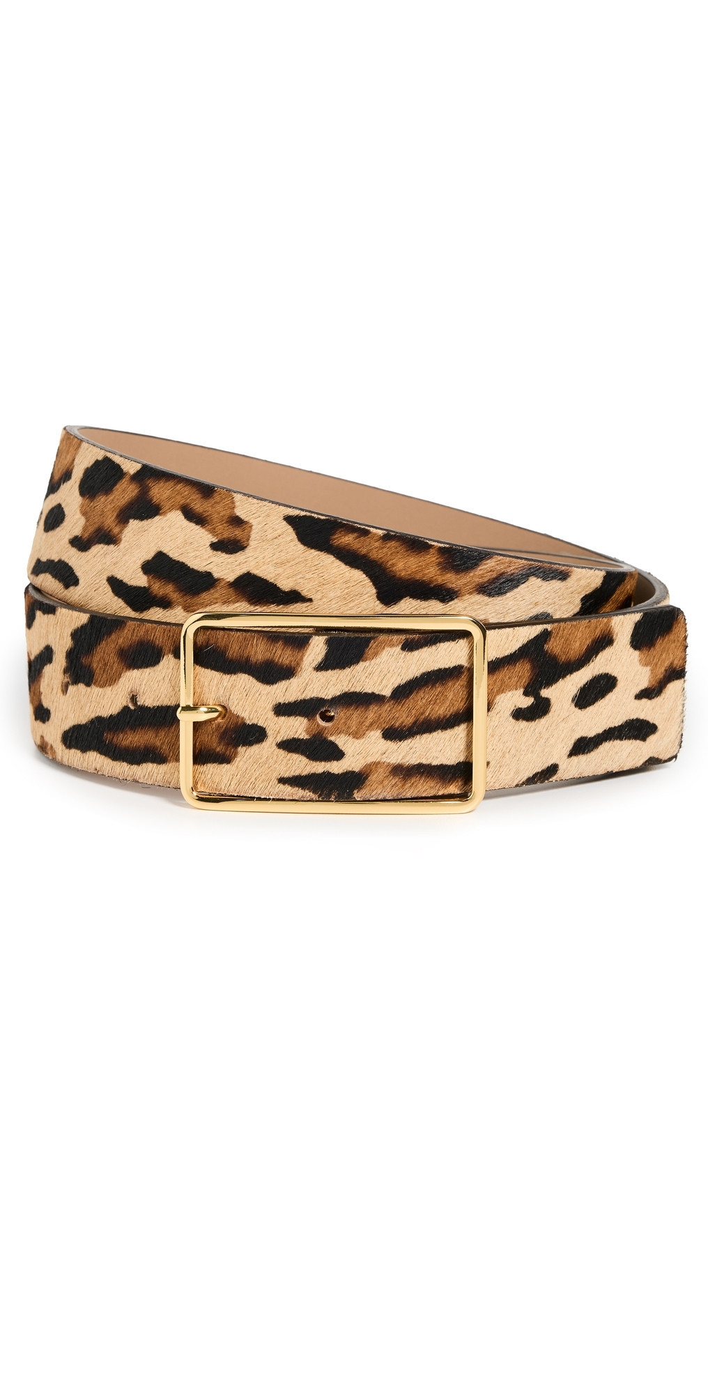 B-Low The Belt Milla Calf Hair Belt Leopard Gold S | Shopbop