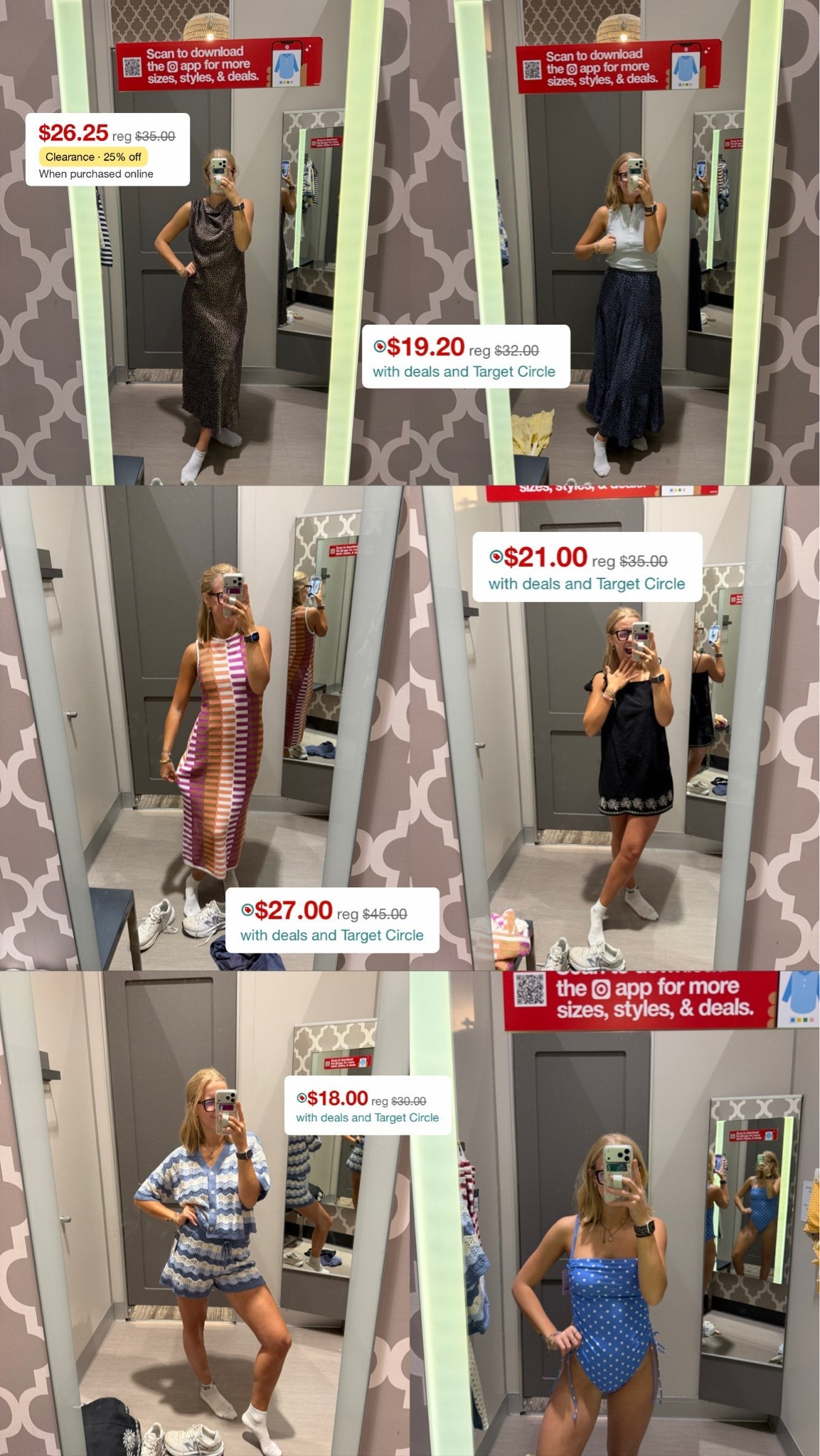 40% Off select women’s clothing with @Target Circle 🎯🎯🎯🎯🎯

*linking up some other cute finds that are on sale as well!! 🌤️

size small or size medium in everything :)
 
Target finds, Target haul, Target deals, new arrivals, Target new arrivals, Target trends, outfit trends, clothing trends, Target fashion, Target sweaters, Target dresses, spring dresses, summer dresses, summer sets, sweater sets, denim dresses, hot deals, watch now, Target try on, Target Circle Week, circle week deals

#LTKSeasonal #LTKSaleAlert #LTKSwim