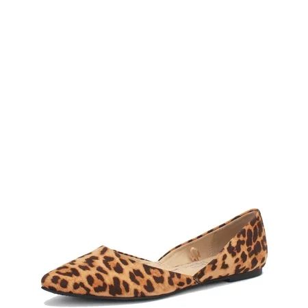 Women's Time And Tru Point Ballet Flat | Walmart (US)