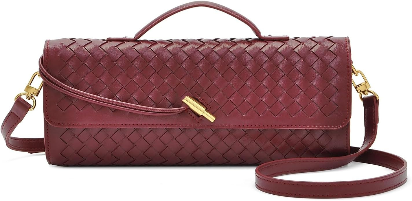 TONGZHIY Women's Woven Evening Bag for Casual Fashion Leather Wallet Shoulder Handbag Crossbody B... | Amazon (CA)