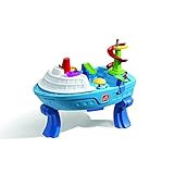 Step2 Fiesta Cruise Sand & Water Table with Umbrella | Kids Outdoor Play Table, Multicolor (894800) | Amazon (US)