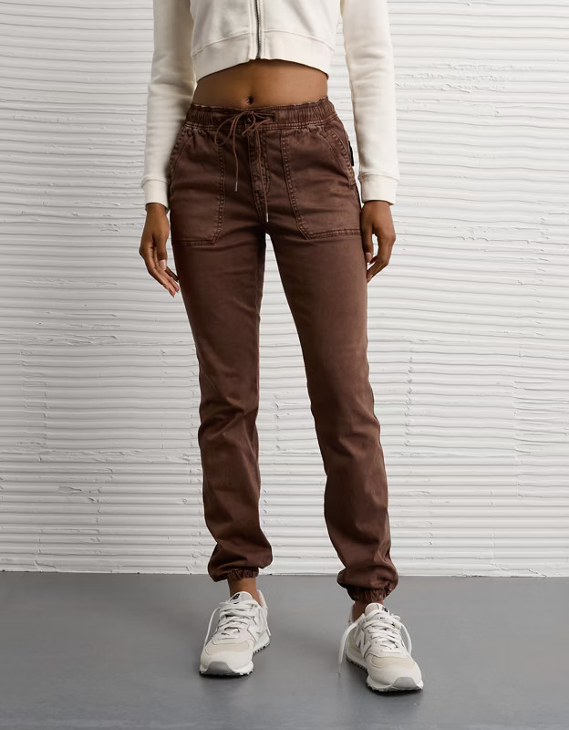 AE Stretch High-Waisted Jegging Jogger | American Eagle Outfitters (US & CA)