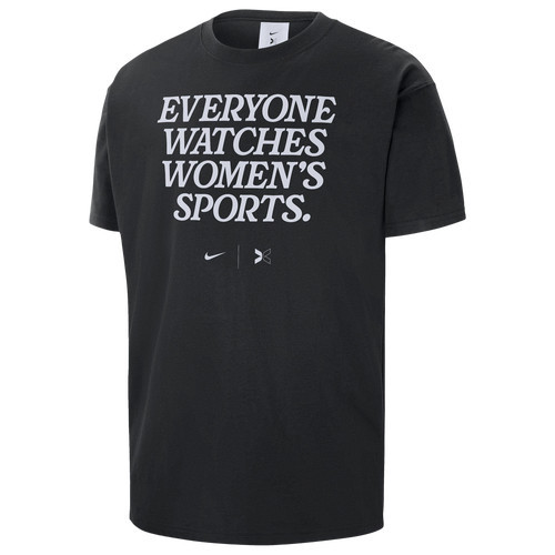 Nike Womens Nike Everyone Watches Womens Sports T-Shirt - Womens Black/White Size S | Foot Locker (US)