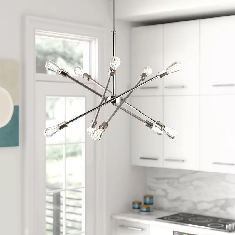 Signorelli 10 - Light Unique Modern Linear Chandelier | Wayfair North America