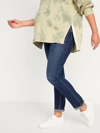 Maternity Full Panel Straight Jeans | Old Navy (US)