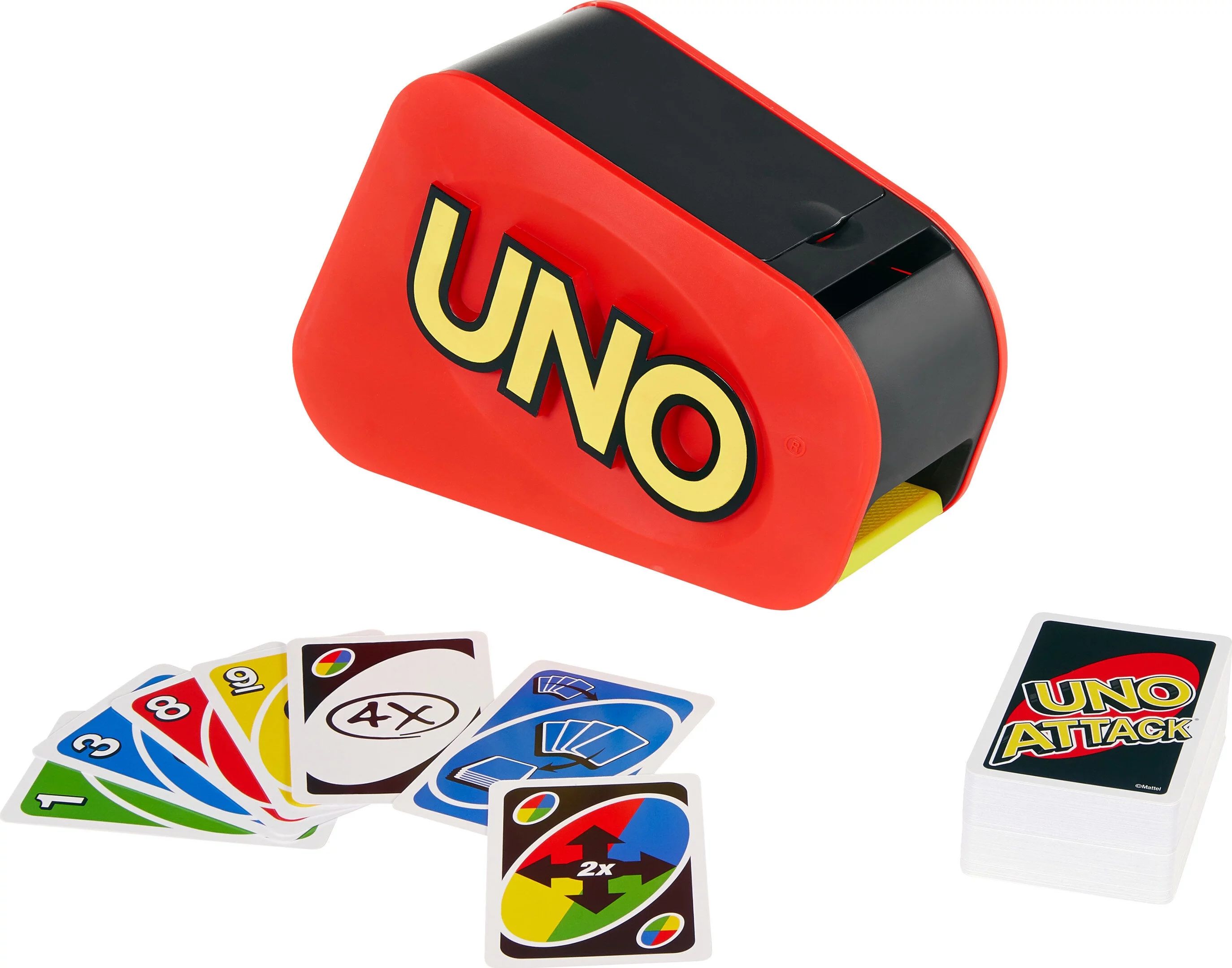 UNO Attack Card Game for Family Night with Card Launcher Featuring Lights & Sounds | Walmart (US)