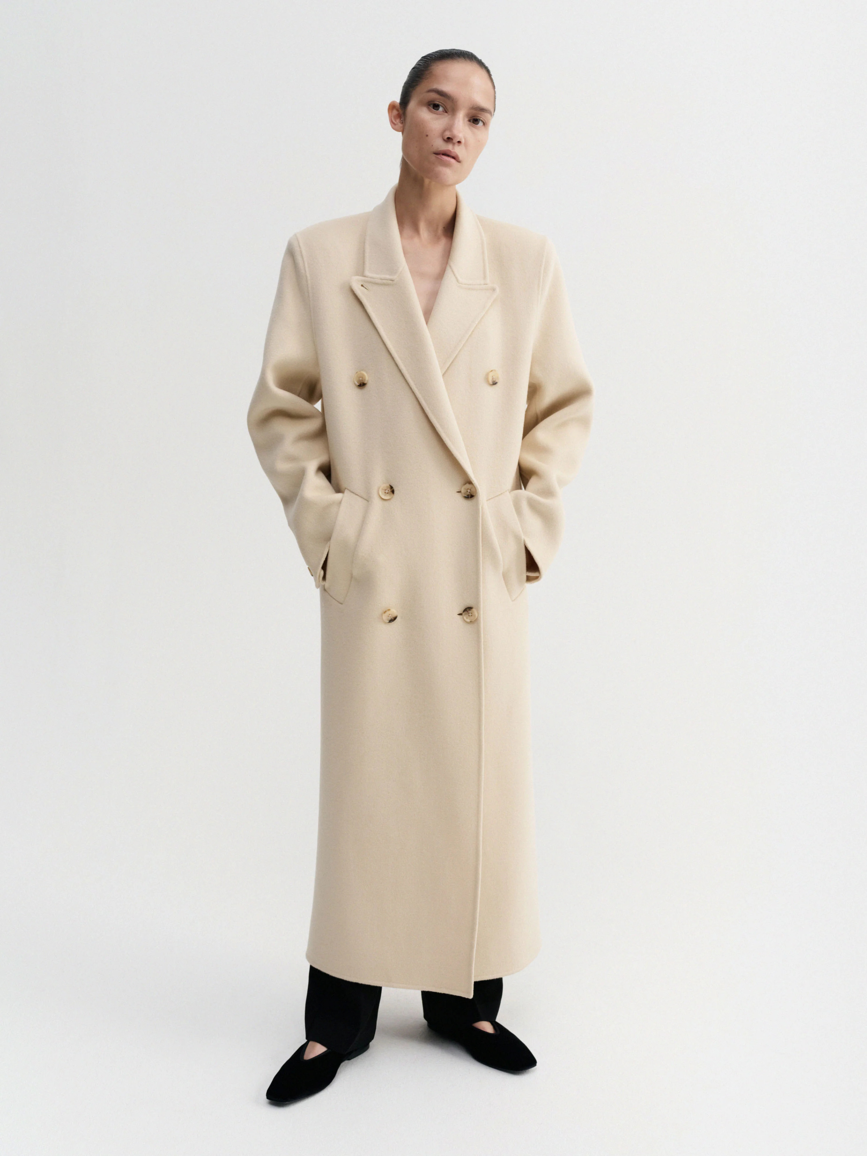 Deja Doublé Coat, vanilla | Almada Label