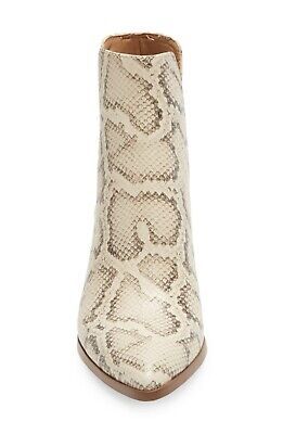 Steve Madden Kaylah Women Pointed Toe Bootie Light Beige Snake Print size 6 | eBay US