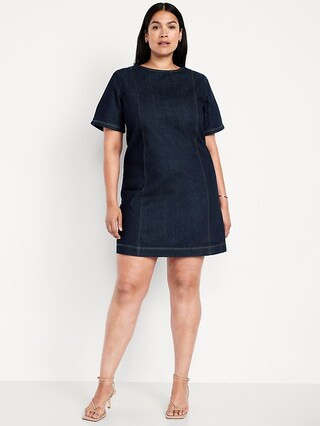 Denim Mini Dress | Old Navy (US)
