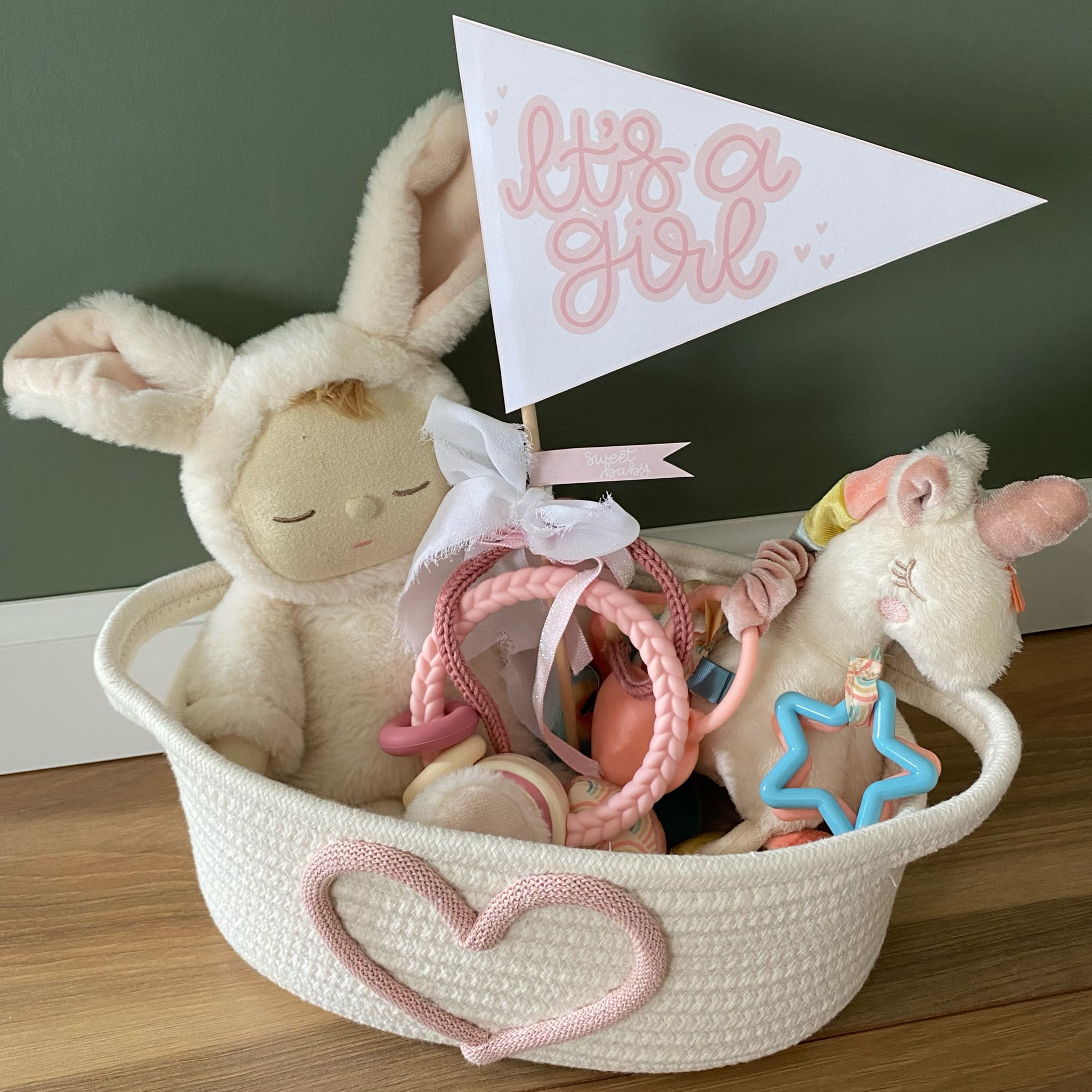 Baby shower gifts don’t have to be complicated to stand out. A cute pennant and custom basket are sure to make yours stand out! 


#LTKbump #LTKfamily #LTKbaby