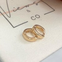 Huggie Hoop Earrings | Gold Mini Hoops Gold Small Dainty Minimalist Earring | Etsy (US)