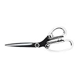 russell+hazel Acrylic Scissors Noire, Clear and Matte Black, 9” | Amazon (US)