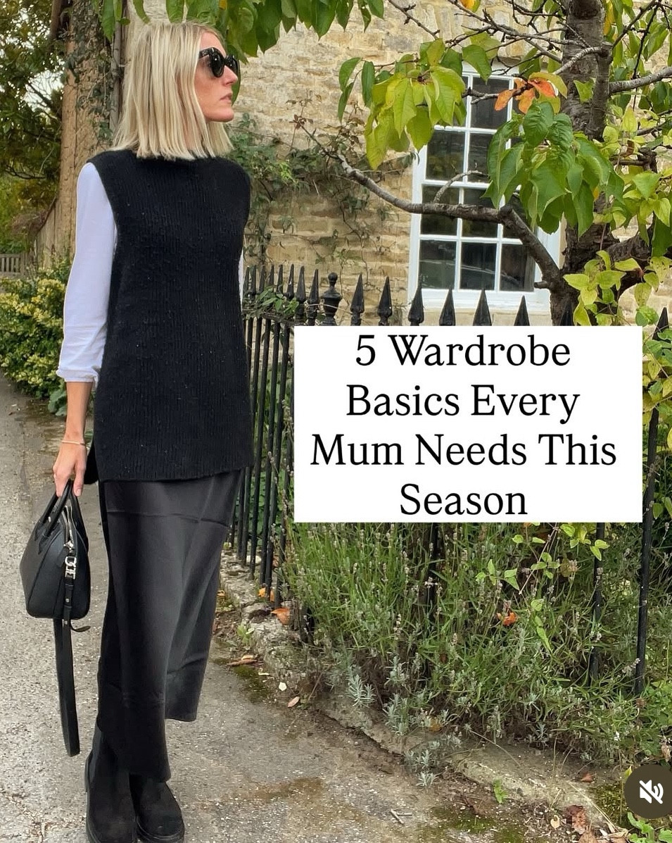 5 Wardrobe Basics Every Mum Needs This Season

Being a mum means your wardrobe has to work hard, comfy practical and stylish: Here are my top 5 go to basics:

1: A great pair of jeans (or tailored trousers) - flattering, comfy, and versatile
2: A layering knit, perfect for those in between weather days
3: A practical but stylish coat - a trench, wool or chic puffer
4: Everyday shoes you can live in such as trainers or ankle boots are a must
5: A go to dress, easy to throw on and always looked polished.
Also, a hands free crossbody to keep life (and little ones!) moving smoothly.

#LTKstyletip #LTKautumn #LTKuk