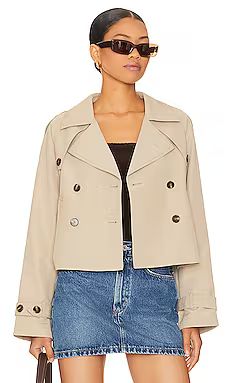 Steve Madden Sirus Jacket in Khaki from Revolve.com | Revolve Clothing (Global)