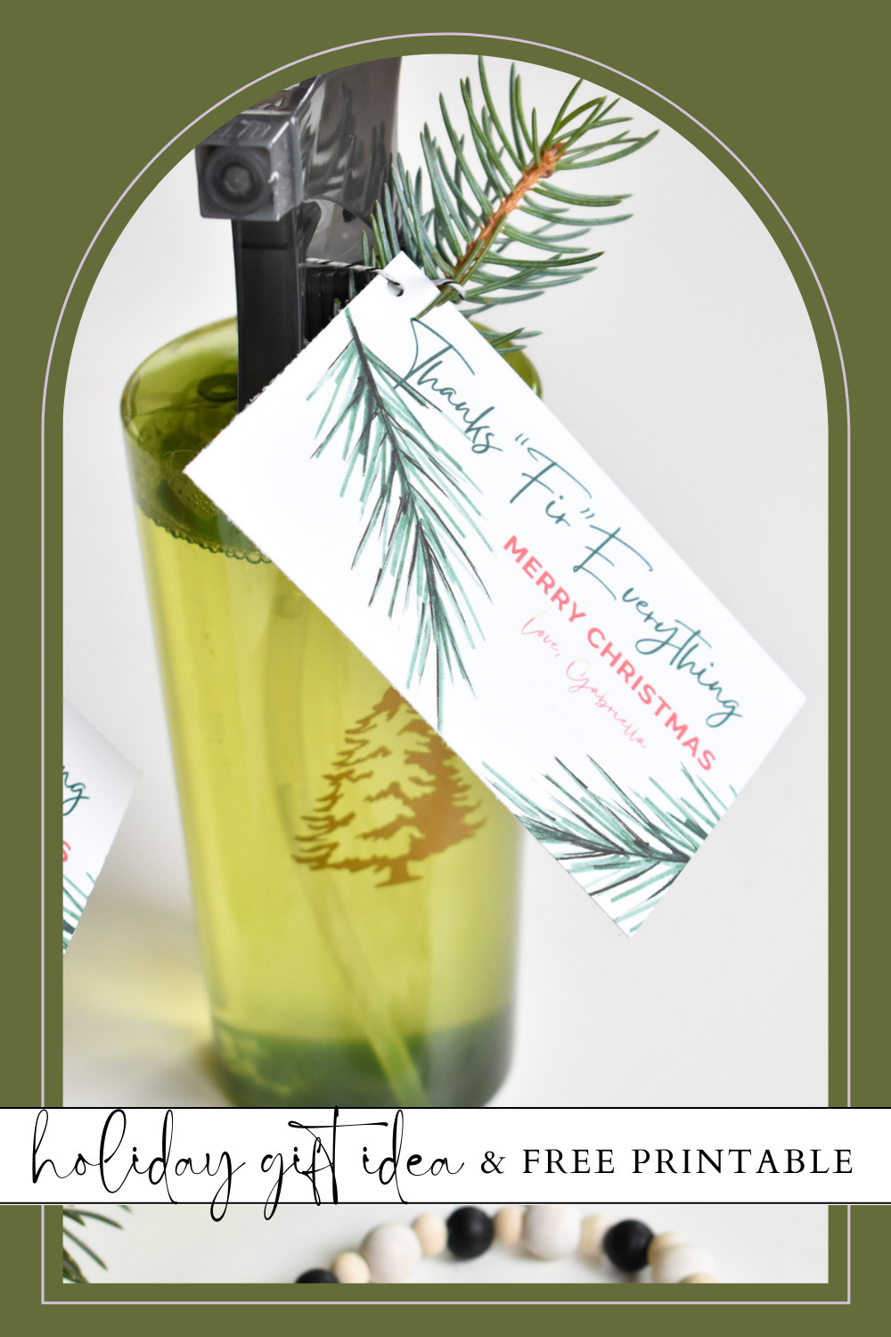 the smell of Christmas! gift idea under $20 plus free printable  

 #LTKHoliday