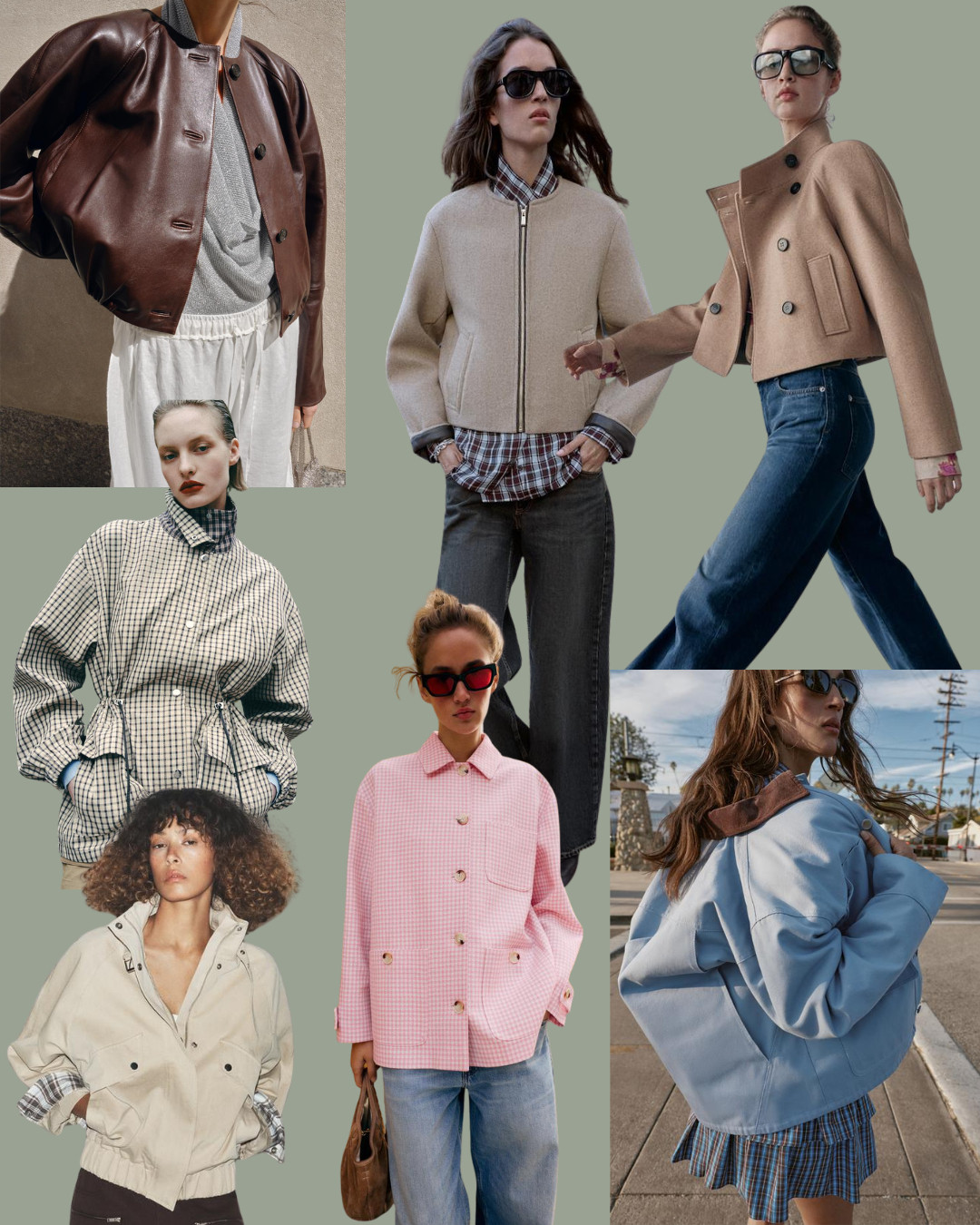 Zara spring jackets round up! 

 

#LTKootd #LTKSeasonal