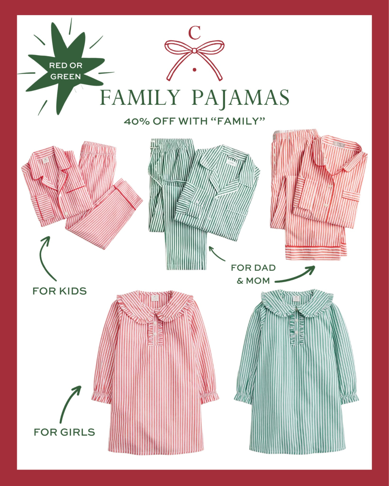 Matching Christmas pajamas, family Christmas pajamas, Christmas Jammies, matching pjs, family pajamas 

#LTKSeasonal #LTKkids #LTKHolidaySale