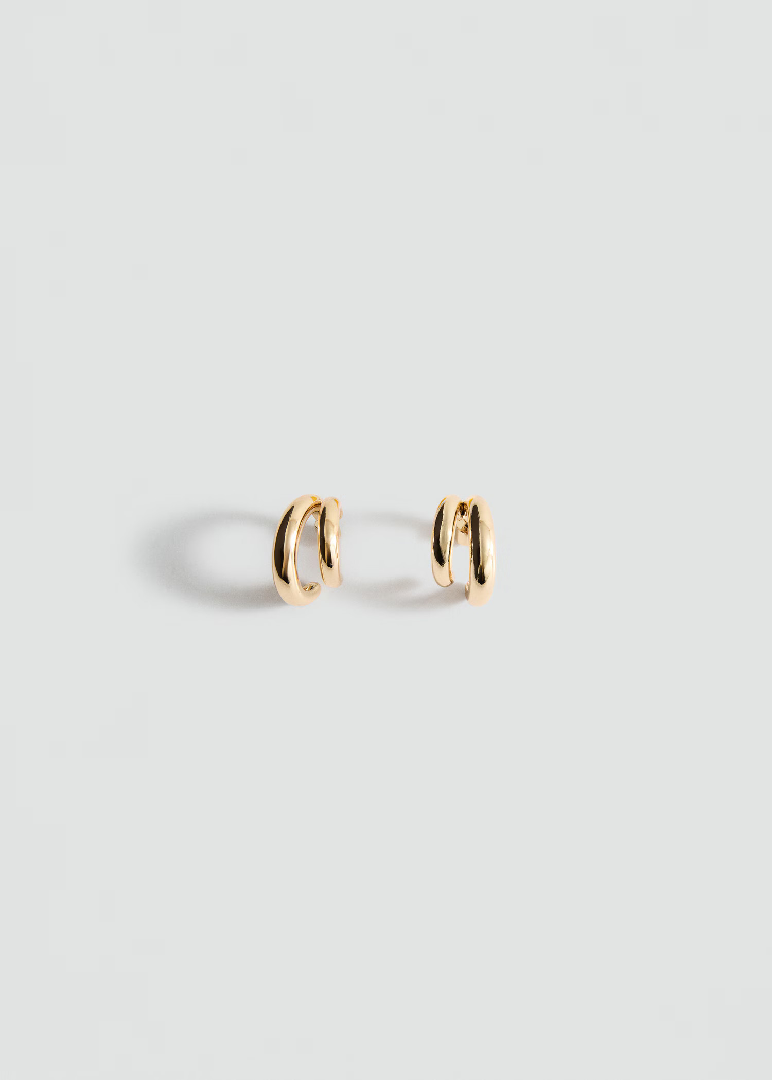 Double hoop earrings - Women | MANGO USA | Mango (US/MX/AU)