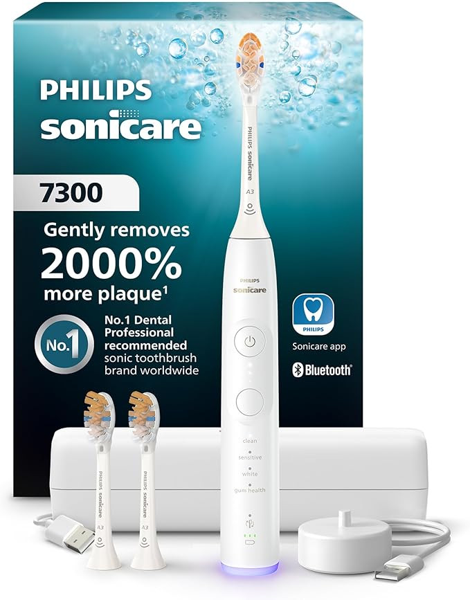 Philips Sonicare 7300 Series Electric Toothbrush - Next-Generation Sonicare Technology, Pressure ... | Amazon (US)