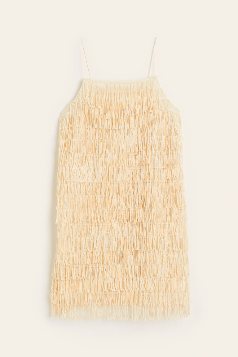 Sequin-fringed dress | H&M (UK, MY, IN, SG, PH, TW, HK)
