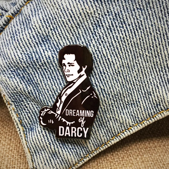 Dreaming of Darcy Hard Enamel Pin for Fans of Jane Austen and | Etsy | Etsy (US)