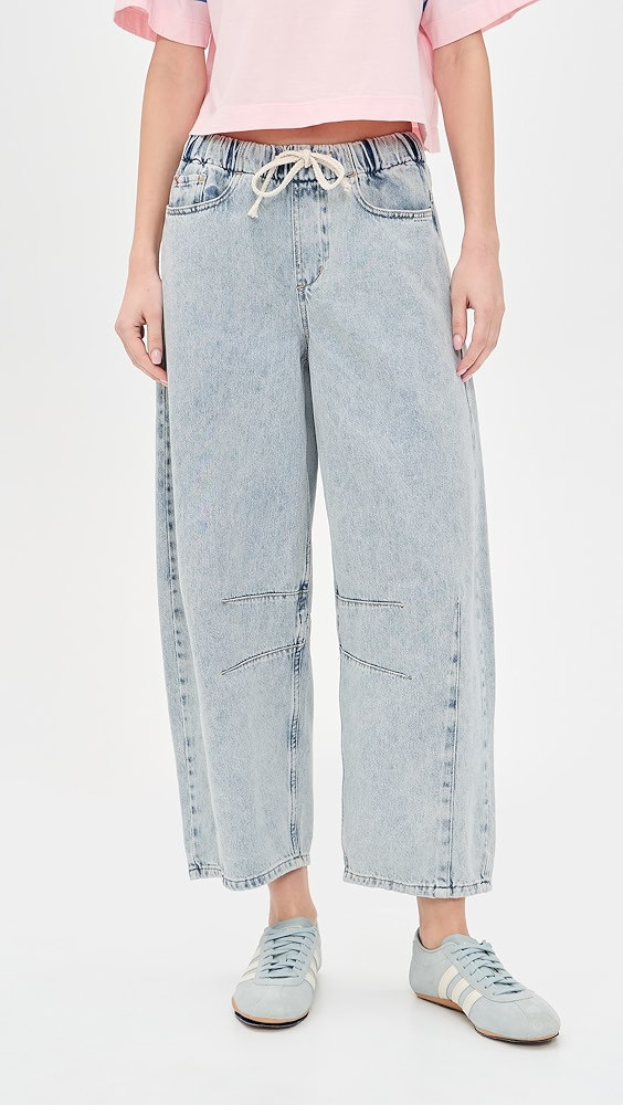 Drawstring Barrel Jeans | Shopbop