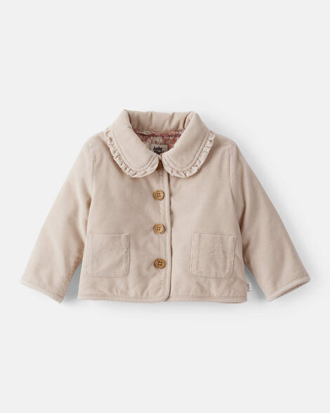 Baby Girl Corduroy Fashion Jacket - Brown | Carter's Inc