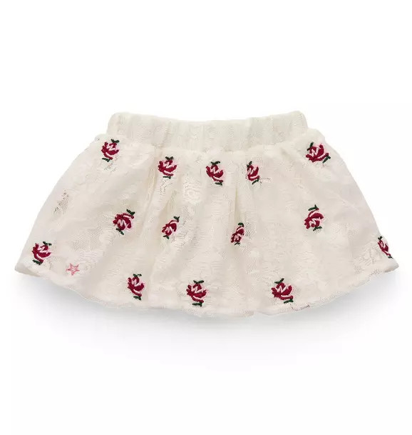 American Girl® x Janie And Jack Holiday Rose Skirt For Dolls | Janie and Jack